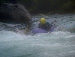 RAFTING, CANYONING a HYDROSPEED v Julskch Alpch, Poasko, stejn jako parta bylo super. Vody akort a zitk milion. Prost bjen kombinace. - fotografie 85