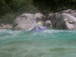 RAFTING, CANYONING a HYDROSPEED v Julskch Alpch, Poasko, stejn jako parta bylo super. Vody akort a zitk milion. Prost bjen kombinace. - fotografie 89