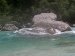 RAFTING, CANYONING a HYDROSPEED v Julskch Alpch, Poasko, stejn jako parta bylo super. Vody akort a zitk milion. Prost bjen kombinace. - fotografie 91