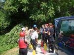 RAFTING, CANYONING a HYDROSPEED v Julskch Alpch, Poasko, stejn jako parta bylo super. Vody akort a zitk milion. Prost bjen kombinace. - fotografie 224