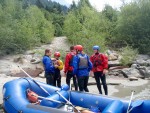 RAFTING, CANYONING a HYDROSPEED v Julskch Alpch, Poasko, stejn jako parta bylo super. Vody akort a zitk milion. Prost bjen kombinace. - fotografie 229