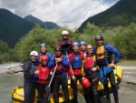 RAFTING, CANYONING a HYDROSPEED v Julskch Alpch, Poasko, stejn jako parta bylo super. Vody akort a zitk milion. Prost bjen kombinace. - fotografie 230