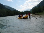 RAFTING, CANYONING a HYDROSPEED v Julskch Alpch, Poasko, stejn jako parta bylo super. Vody akort a zitk milion. Prost bjen kombinace. - fotografie 235