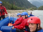 RAFTING, CANYONING a HYDROSPEED v Julskch Alpch, Poasko, stejn jako parta bylo super. Vody akort a zitk milion. Prost bjen kombinace. - fotografie 236