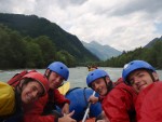 RAFTING, CANYONING a HYDROSPEED v Julskch Alpch, Poasko, stejn jako parta bylo super. Vody akort a zitk milion. Prost bjen kombinace. - fotografie 241