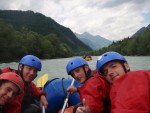 RAFTING, CANYONING a HYDROSPEED v Julskch Alpch, Poasko, stejn jako parta bylo super. Vody akort a zitk milion. Prost bjen kombinace. - fotografie 242