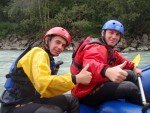 RAFTING, CANYONING a HYDROSPEED v Julskch Alpch, Poasko, stejn jako parta bylo super. Vody akort a zitk milion. Prost bjen kombinace. - fotografie 246