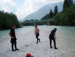 RAFTING, CANYONING a HYDROSPEED v Julskch Alpch, Poasko, stejn jako parta bylo super. Vody akort a zitk milion. Prost bjen kombinace. - fotografie 270