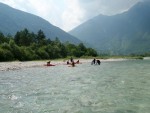 RAFTING, CANYONING a HYDROSPEED v Julskch Alpch, Poasko, stejn jako parta bylo super. Vody akort a zitk milion. Prost bjen kombinace. - fotografie 288