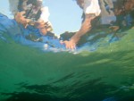 RAFTING, CANYONING a HYDROSPEED v Julskch Alpch, Poasko, stejn jako parta bylo super. Vody akort a zitk milion. Prost bjen kombinace. - fotografie 289