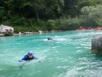 RAFTING, CANYONING a HYDROSPEED v Julskch Alpch, Poasko, stejn jako parta bylo super. Vody akort a zitk milion. Prost bjen kombinace. - fotografie 302