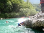 RAFTING, CANYONING a HYDROSPEED v Julskch Alpch, Poasko, stejn jako parta bylo super. Vody akort a zitk milion. Prost bjen kombinace. - fotografie 309