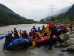 Alpsk Supervkend RAFTING!, Vyveden akce, pardn voda a tud vivn rafting + skvl parta, jak u to vtinou na naich akcch bv... - fotografie 24