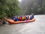 Alpsk Supervkend RAFTING!, Vyveden akce, pardn voda a tud vivn rafting + skvl parta, jak u to vtinou na naich akcch bv... - fotografie 106