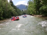 ENNS RAFTING 2008, Dva krsn seky Ennsu = dva ndhern dny na raftech v Rakousku - fotografie 145