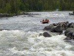 RAFTING EXPEDICE NORSKO 2008, Vborn parta, postupn se zlepujc poas, ideln stavy vody v ekch a opravdov outdoorov dobrodrustv to byla expedice Rafting Norsko 2008 - fotografie 9