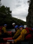 RAFTING EXPEDICE NORSKO 2008, Vborn parta, postupn se zlepujc poas, ideln stavy vody v ekch a opravdov outdoorov dobrodrustv to byla expedice Rafting Norsko 2008 - fotografie 35