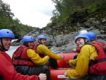 RAFTING EXPEDICE NORSKO 2008, Vborn parta, postupn se zlepujc poas, ideln stavy vody v ekch a opravdov outdoorov dobrodrustv to byla expedice Rafting Norsko 2008 - fotografie 48