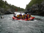 RAFTING EXPEDICE NORSKO 2008, Vborn parta, postupn se zlepujc poas, ideln stavy vody v ekch a opravdov outdoorov dobrodrustv to byla expedice Rafting Norsko 2008 - fotografie 63