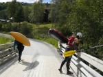 RAFTING EXPEDICE NORSKO 2008, Vborn parta, postupn se zlepujc poas, ideln stavy vody v ekch a opravdov outdoorov dobrodrustv to byla expedice Rafting Norsko 2008 - fotografie 77