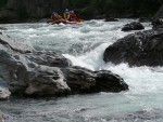 RAFTING EXPEDICE NORSKO 2008, Vborn parta, postupn se zlepujc poas, ideln stavy vody v ekch a opravdov outdoorov dobrodrustv to byla expedice Rafting Norsko 2008 - fotografie 87