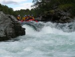 RAFTING EXPEDICE NORSKO 2008, Vborn parta, postupn se zlepujc poas, ideln stavy vody v ekch a opravdov outdoorov dobrodrustv to byla expedice Rafting Norsko 2008 - fotografie 97