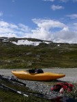 RAFTING EXPEDICE NORSKO 2008, Vborn parta, postupn se zlepujc poas, ideln stavy vody v ekch a opravdov outdoorov dobrodrustv to byla expedice Rafting Norsko 2008 - fotografie 127