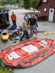 RAFTING EXPEDICE NORSKO 2008, Vborn parta, postupn se zlepujc poas, ideln stavy vody v ekch a opravdov outdoorov dobrodrustv to byla expedice Rafting Norsko 2008 - fotografie 160
