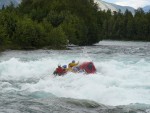 RAFTING EXPEDICE NORSKO 2008, Vborn parta, postupn se zlepujc poas, ideln stavy vody v ekch a opravdov outdoorov dobrodrustv to byla expedice Rafting Norsko 2008 - fotografie 301