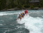 RAFTING EXPEDICE NORSKO 2008, Vborn parta, postupn se zlepujc poas, ideln stavy vody v ekch a opravdov outdoorov dobrodrustv to byla expedice Rafting Norsko 2008 - fotografie 309