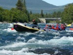 RAFTING EXPEDICE NORSKO 2008, Vborn parta, postupn se zlepujc poas, ideln stavy vody v ekch a opravdov outdoorov dobrodrustv to byla expedice Rafting Norsko 2008 - fotografie 379