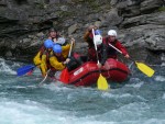 RAFTING EXPEDICE NORSKO 2008, Vborn parta, postupn se zlepujc poas, ideln stavy vody v ekch a opravdov outdoorov dobrodrustv to byla expedice Rafting Norsko 2008 - fotografie 405