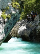 Foto 1: RAFTING A LYŽOVÁNÍ v JULSKÝCH ALPÁCH Soča, Sáva Bohinjka, lyžování a nebo skialpinistický výšlap na Kanin NOVINKA