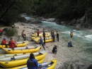 Foto 2: RAFTING SOČA a poslední sluneční paprsky v Julských Alpách (na raftu)