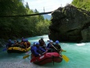 Foto 4: RAFTING SOČA a poslední sluneční paprsky v Julských Alpách (na raftu)