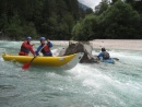 Foto: RAFTING SOČA a poslední sluneční paprsky v Julských Alpách (na raftu)