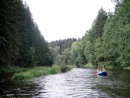 Foto 3: VLTAVA - LEHK RAFTING PRO KOLY - jzda na nafukovacch lunech. Vodck kurz