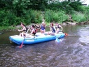 Foto: MORAVA - LEHK RAFTING PRO KOLY - jzda na nafukovacch lunech. Obtnost: do WW I - velmi lehk