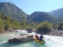 Foto 3: RAFTING SOA na yukonech a POSLEDN SLUNEN PAPRSKY v Julskch Alpch