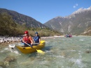 Foto 4: RAFTING SOA na yukonech a POSLEDN SLUNEN PAPRSKY v Julskch Alpch