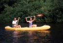 Foto 1: VLTAVA - VELK EKA, tydenn przdninov plavba na knoi nebo raftu s polopenz