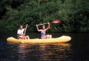 Foto 1: VLTAVA - VELKÁ ŘEKA, čtyřdenní prázdninová plavba na kánoi s polopenzí