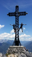 Foto 1: Lehk Via Ferrata expedice Katrin+vstup na Schafberg+Drachenwand+koupn v jezee Mondsee